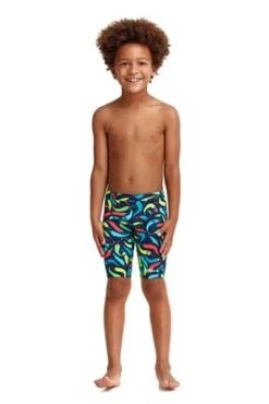 Funky Trunks Toddler Boy's Eco Miniman Jammers Chilli Boss
