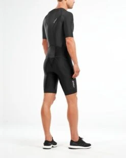 2XU Mens Perform Front Zip Sleeved Trisuit
