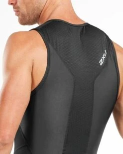 2XU Mens Perform Tri Singlet -Best Swimwear Store m t mt4851a blk blk 05