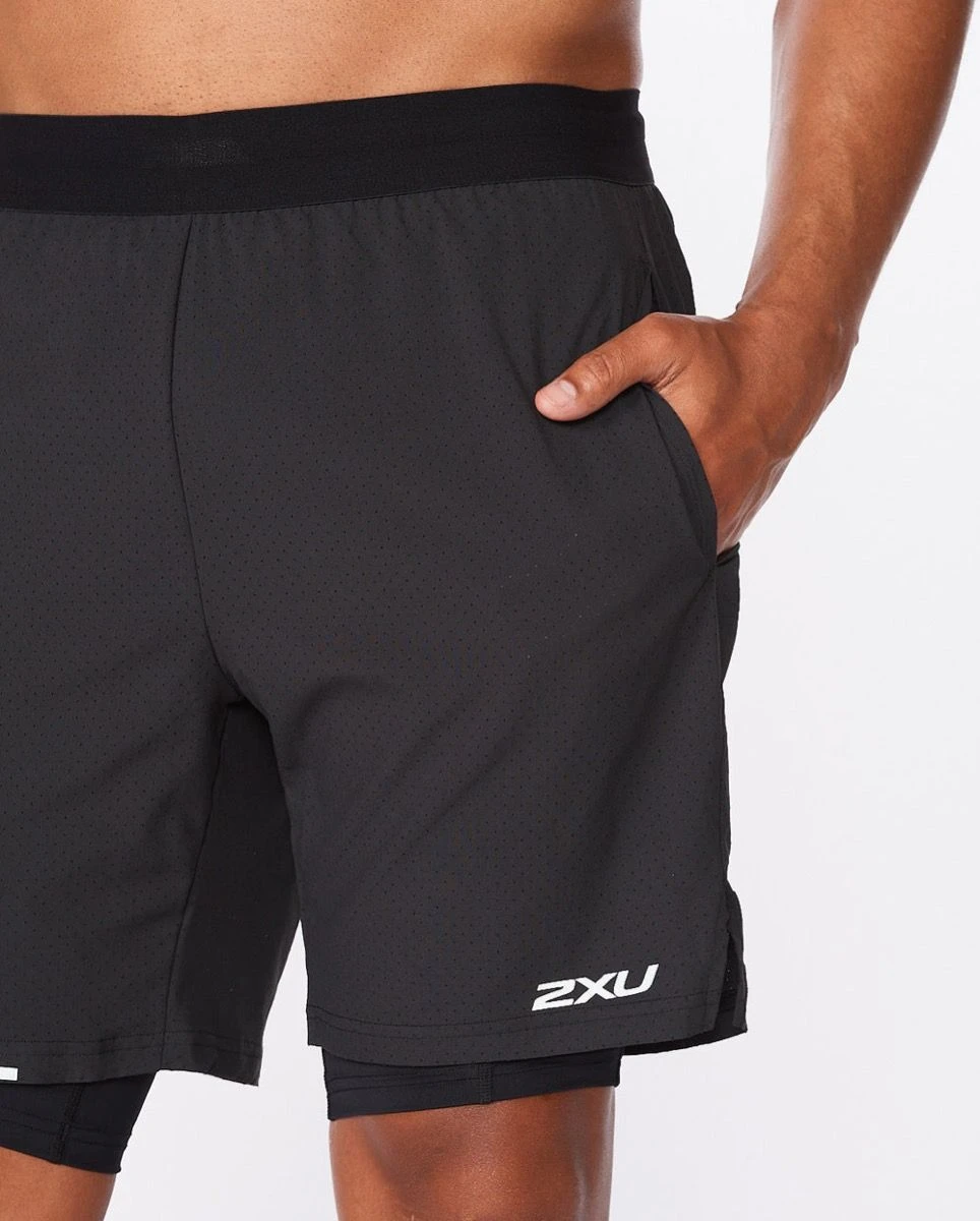 2XU Aero 2in1 Mens 7 Inch Shorts 5 2XU Aero 2in1 Mens 7 Inch Shorts - Image 5
