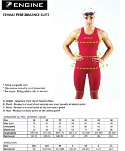 Engine Wingskin Bullet Female -Best Swimwear Store p e performance suit size charts 2