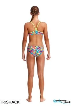 Funkita Girls Panel Pop Racerback Two Piece