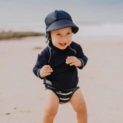 Bedhead Baby Marine Legionnaire Flap Hat -Best Swimwear Store sw lg114 marine swimwear shack2