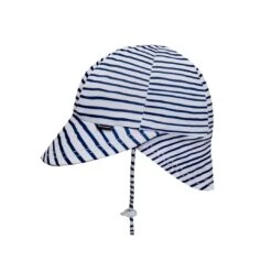 Bedhead Baby Stripe Legionnaire Beach Hat -Best Swimwear Store sw lg179 stripe swimwear shack4