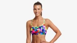 Funkita Patch Panels Ladies Sports Top -Best Swimwear Store swimwear shack 017638