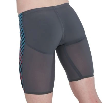 Speedo LZR Valor Jammer Charcoal/Teal/Red 12 Speedo LZR Valor Jammer Charcoal/Teal/Red - Image 12
