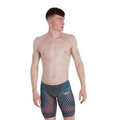 Speedo LZR Valor Jammer Charcoal/Teal/Red 18 Speedo LZR Valor Jammer Charcoal/Teal/Red -Best Swimwear Store swimwear shack 8 11980h147 x4