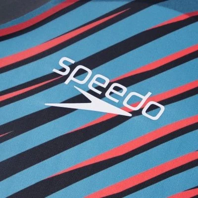 Speedo LZR Valor Jammer Charcoal/Teal/Red 2 Speedo LZR Valor Jammer Charcoal/Teal/Red - Image 2