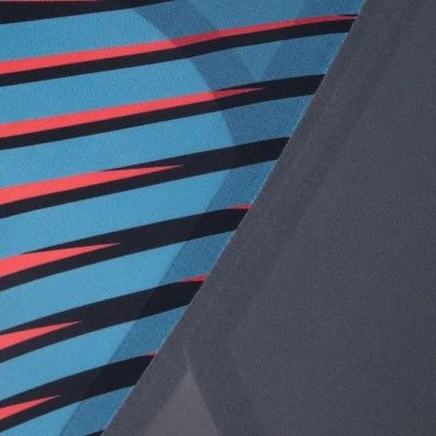 Speedo LZR Valor Jammer Charcoal/Teal/Red 1 Speedo LZR Valor Jammer Charcoal/Teal/Red