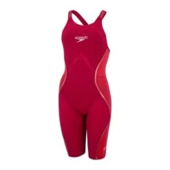 Speedo LZR Intent Openback Kneeskin Red/Gold -Best Swimwear Store swimwear shack 8 11974h088 7