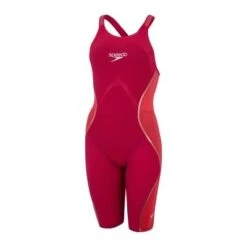 Speedo LZR Intent Closedback Kneeskin Red/Gold -Best Swimwear Store swimwear shack 8 11975h088 7