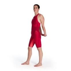 Speedo LZR Valor Openback Kneeskin Red -Best Swimwear Store swimwear shack 8 11978h087 4