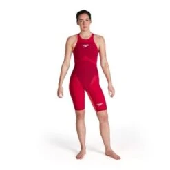 Speedo LZR Valor Closedback Kneeskin Red -Best Swimwear Store swimwear shack 8 11979h087 2