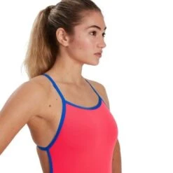 Speedo Womens Eco Solid VBack -Best Swimwear Store swimwear shack 8 12843h217 extra