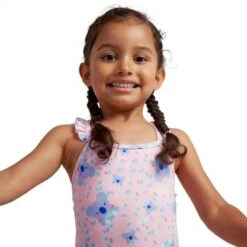 Speedo Toddler Girls Koko Koala Allover Thinstrap -Best Swimwear Store swimwear shack 8 12877d818 5 2