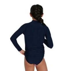 Speedo Girls Printed Long Sleeved Rashie -Best Swimwear Store swimwear shack 8 13038h129 5