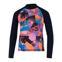 Speedo Girls Printed Long Sleeved Rashie -Best Swimwear Store swimwear shack 8 13038h129 7