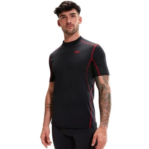 Mens Tech Short Sleeve Speedo Rash Top