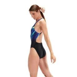 Womens Speedo Placement Digital Powerback -Best Swimwear Store swimwear shack 8 00314815196 5