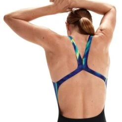 Womens Speedo Placement Digital Powerback -Best Swimwear Store swimwear shack 8 00314815196 extra1