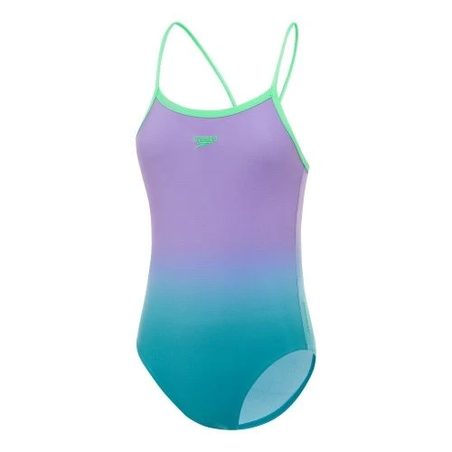 Speedo Girls Digital Ombre Thinstrap