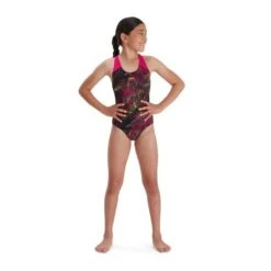 Speedo Girls Allover Splashback -Best Swimwear Store swimwear shack 8 07386g673 2