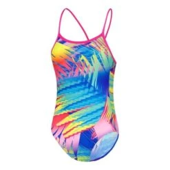 Speedo Girls Tropical Fuse Thinstrap Muscleback OP