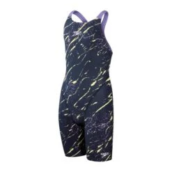 Speedo Girls Fastskin Endurance+ Openback Navy/Lilac -Best Swimwear Store swimwear shack 8 09732h579 7
