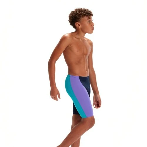 Speedo Fastskin Boys Endurance+ High Waisted Jammer Navy 4 Speedo Fastskin Boys Endurance+ High Waisted Jammer Navy - Image 4