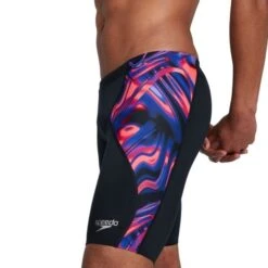 Speedo Mens Allover Digital V-Cut Jammer -Best Swimwear Store swimwear shack 8 10851h059 extra