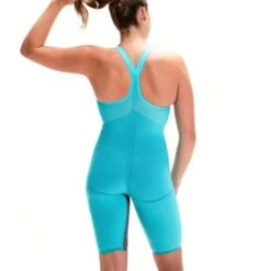 Speedo Womens LZR Pure Valor Closedback Aqua/Charcoal -Best Swimwear Store swimwear shack 8 11979h549 3