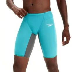 Speedo Mens LZR Pure Valor Jammer Aqua -Best Swimwear Store swimwear shack 8 11980h549 5