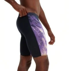 Speedo Mens LZR Pure Valor Jammer Navy/Lilac -Best Swimwear Store swimwear shack 8 11980h550 6