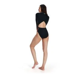 Speedo Long Sleeve Womens Paddle Suit -Best Swimwear Store swimwear shack 8 12359h029 3