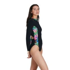 Speedo Long Sleeve Womens Paddle Suit -Best Swimwear Store swimwear shack 8 12359h029 6