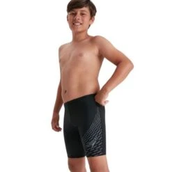 Speedo Medley Boys Logo Jammer