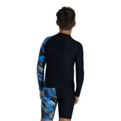 Speedo Boys Printed Long Sleeve Rash Top -Best Swimwear Store swimwear shack 8 12413h060 5