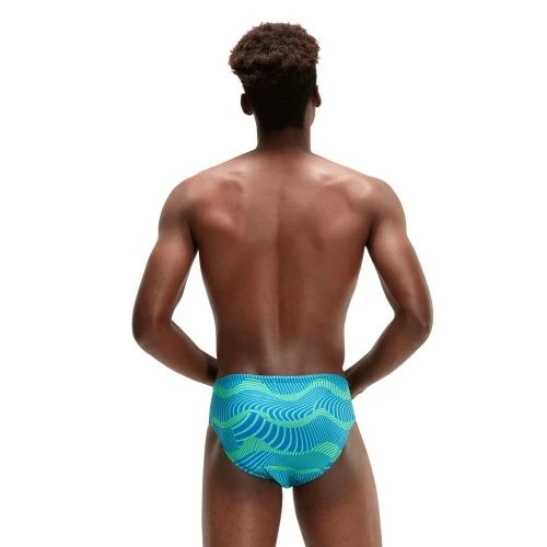 Mens Speedo 8cm Allover Digital Brief 2 Mens Speedo 8cm Allover Digital Brief - Image 2