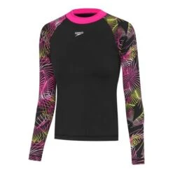 Speedo Girls Vector Spin LS Rashie