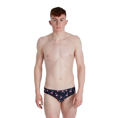 Speedo Mens Flamingo Flare 5cm Allover Brief