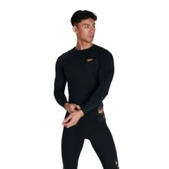 Speedo Mens Printed Long Sleeve Rash Top -Best Swimwear Store swimwear shack 8 13217h054 1