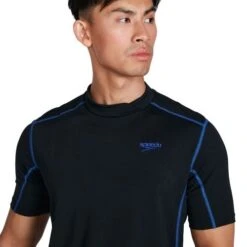 Speedo Mens Tech Short Sleeve Rash Top -Best Swimwear Store swimwear shack 8 13495f776 extra