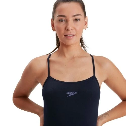 Speedo Womens ECO Endurance+ Thinstrap Navy 8 Speedo Womens ECO Endurance+ Thinstrap Navy - Image 8