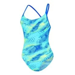 Speedo Womens Floral Thin Strap VBack