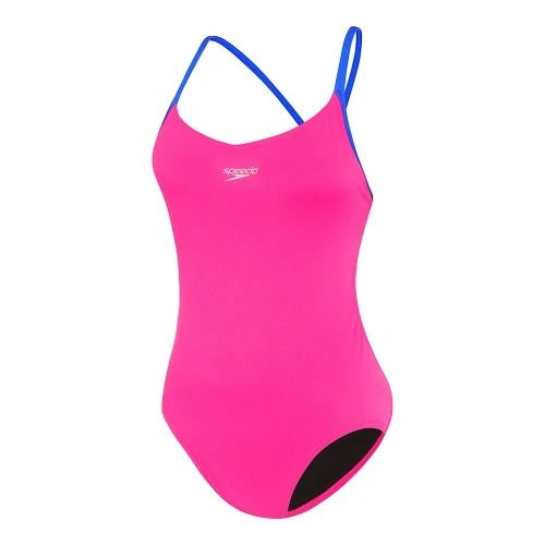 Speedo Womens Solid Thin Strap Vback 2 Speedo Womens Solid Thin Strap Vback - Image 2
