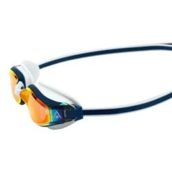 AQUA SPHERE Aquasphere Fastlane Mirror Goggle - Navy/Red Frame