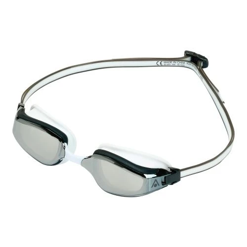 AQUA SPHERE Aquasphere Fastlane Mirror Goggle - White/Grey Frame 5 AQUA SPHERE Aquasphere Fastlane Mirror Goggle - White/Grey Frame - Image 5