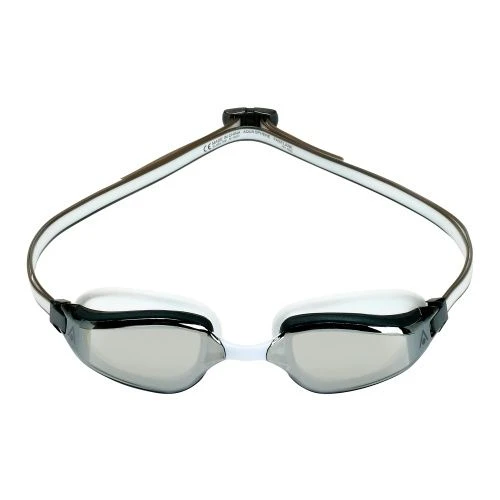 AQUA SPHERE Aquasphere Fastlane Mirror Goggle - White/Grey Frame 4 AQUA SPHERE Aquasphere Fastlane Mirror Goggle - White/Grey Frame - Image 4