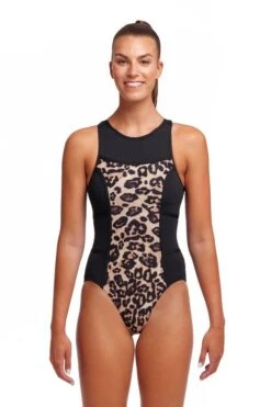 Funkita Ladies Hi Flyer One Piece Purrfect -Best Swimwear Store swimwear shack fks003l purrfect 01
