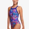 Funkita Ladies Sky Hi One Piece Peacock Paradise